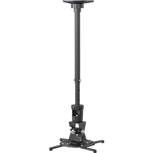 Кронштейн для проектора Cactus CS-VM-PR01L-BK черный макс.10кг потолочный поворот и наклон