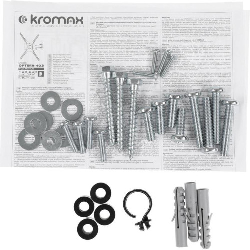 Кронштейн для телевизора Kromax OPTIMA-403 черный 15 Кронштейн для телевизора Kromax OPTIMA-403 черный 15