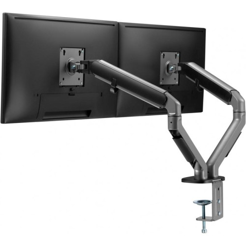 Кронштейн для мониторов Ultramounts UM735BL черный/серый 17
