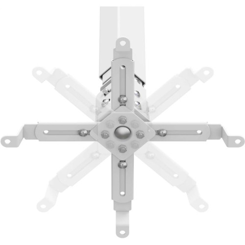 Кронштейн для проектора Cactus CS-VM-PRE01-WT белый макс.20кг настенный и потолочный поворот и наклон