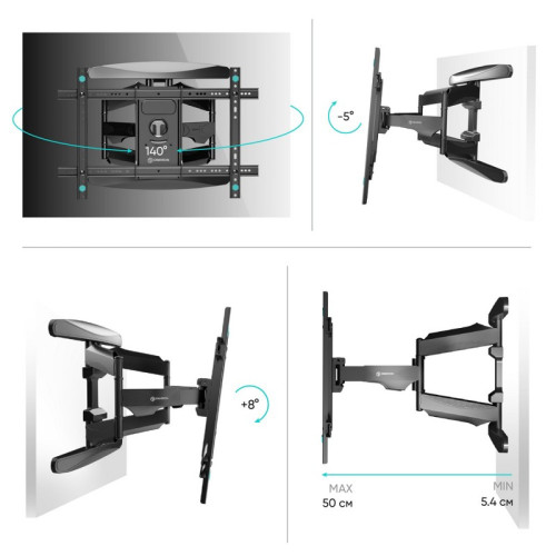 Кронштейн ONKRON/ 40-75