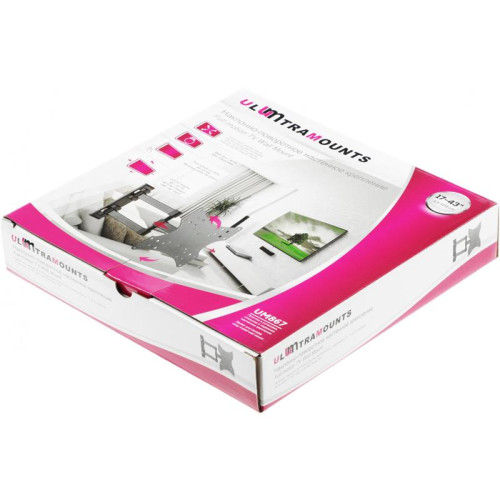 Кронштейн для телевизора Ultramounts UM867 черный 23