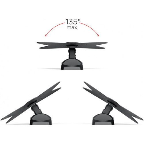Кронштейн для телевизора Holder LCDS-5036 металлик 19