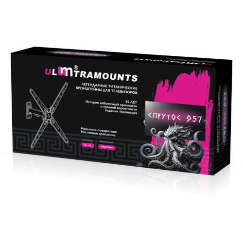 Кронштейн для телевизора Ultramounts UM957 черный 13