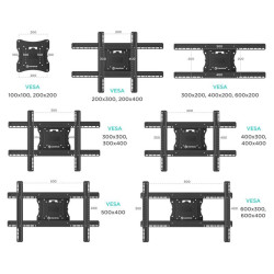 Кронштейн для телевизора Onkron M7L черный 40