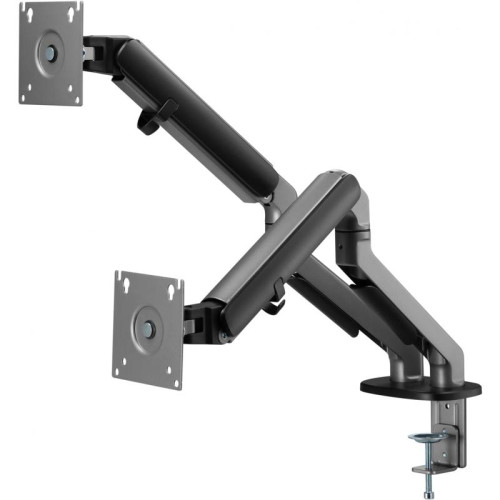 Кронштейн для мониторов Ultramounts UM735BL черный/серый 17