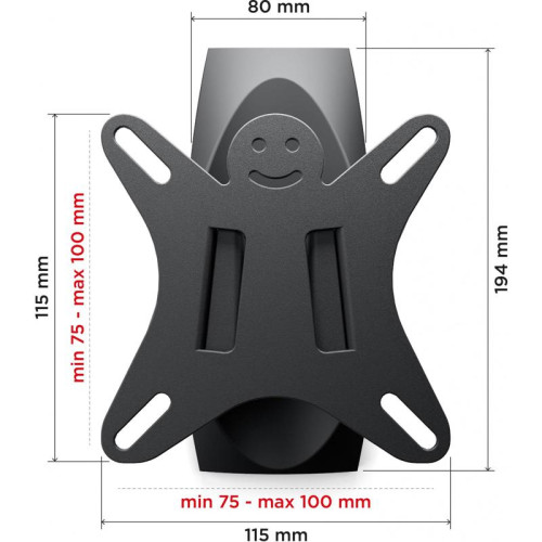 Кронштейн для телевизора Holder LCDS-5003 металлик 10