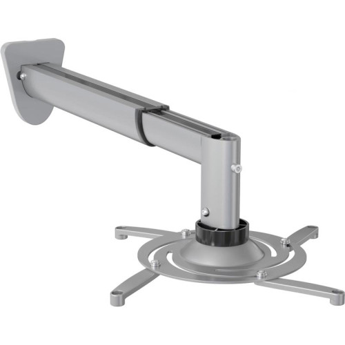 Кронштейн для проектора Cactus CS-VM-PR05BL-AL серебристый макс.10кг настенный поворот и наклон