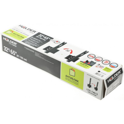 Кронштейн для телевизора Holder LCD-T4612 черный 32