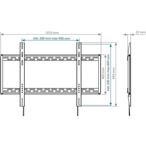 Кронштейн для телевизора Arm Media PT-100 черный 55