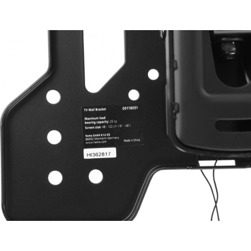 Кронштейн для телевизора Hama TILT TV Premium черный 19