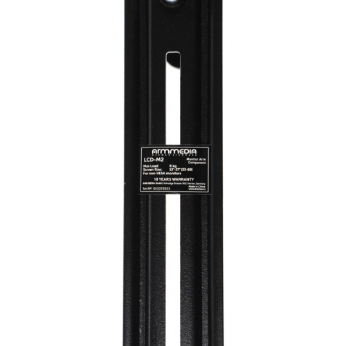 Кронштейн-адаптер для мониторов Arm Media LCD-M2 черный макс.7кг настольный поворот и наклон верт.перемещ.