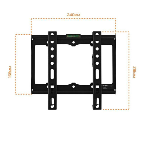 Кронштейн для телевизора Buro FX1S черный 15 Кронштейн для телевизора Buro FX1S черный 15