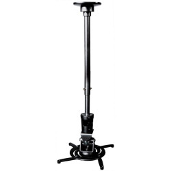 Кронштейн для проектора Cactus CS-VM-PR01L-BK черный макс.10кг потолочный поворот и наклон