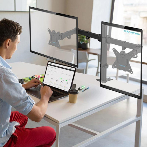 Кронштейн для мониторов Kromax CASPER-508 черный 10
