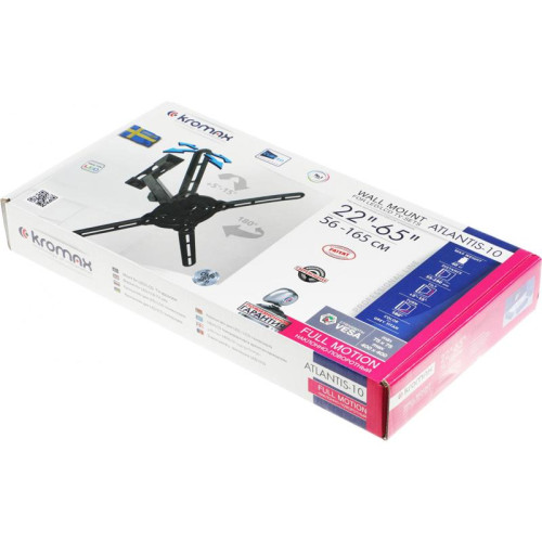 Кронштейн для телевизора Kromax ATLANTIS-10 серый 22