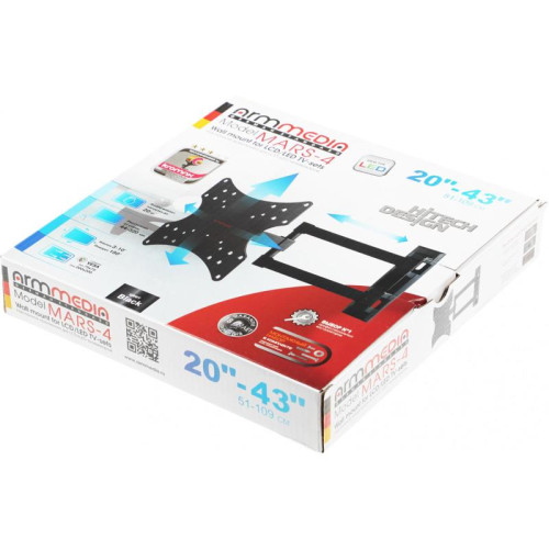 Кронштейн для телевизора Arm Media MARS-4 черный 20