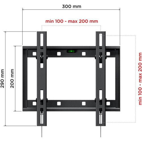 Кронштейн для телевизора Holder LCD-T2609 черный 22