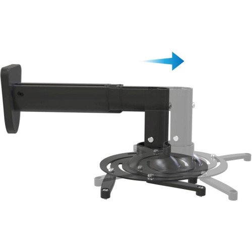 Кронштейн для проектора Cactus CS-VM-PR05B-BK черный макс.10кг настенный поворот и наклон