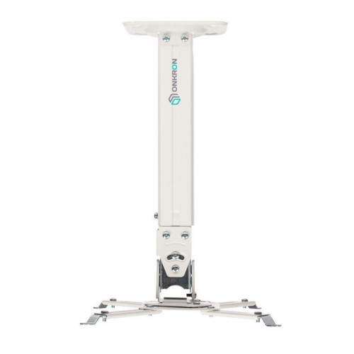 Кронштейн для проектора Onkron K5A белый макс.10кг потолочный поворотно-выдвижной и наклонный