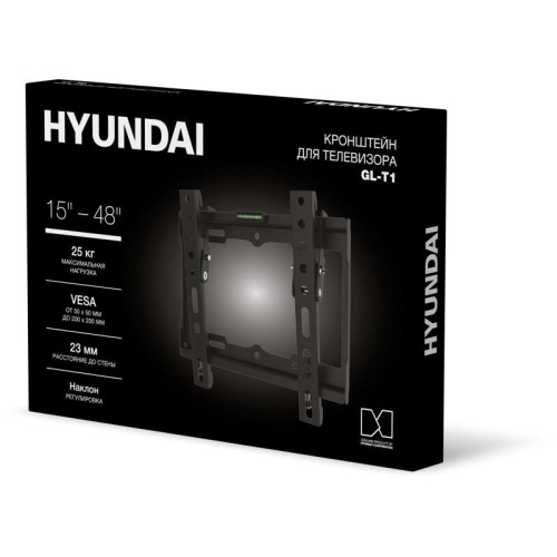 Кронштейн для телевизора Hyundai GL-T1 черный 15