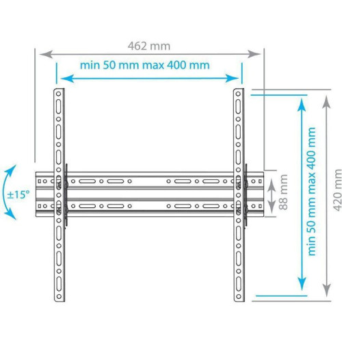 Кронштейн для телевизора Arm Media PLASMA-4 new черный 22