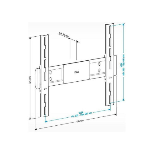 Кронштейн для телевизора Holder LCD-F4611 черный 32