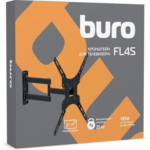 Кронштейн для телевизора Buro FL4S черный 20