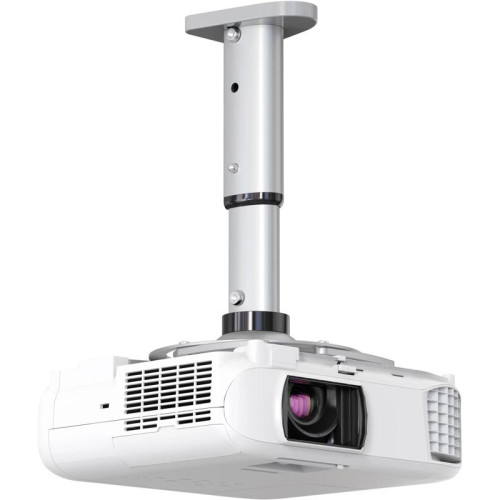 Кронштейн для проектора Cactus CS-VM-PR05M-AL серебристый макс.24кг потолочный поворот и наклон