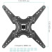 Кронштейн для телевизора Arm Media LCD-405 черный 26 Кронштейн для телевизора Arm Media LCD-405 черный 26