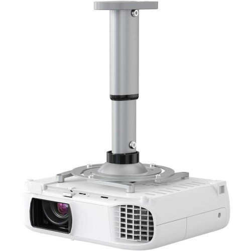 Кронштейн для проектора Cactus CS-VM-PR05M-AL серебристый макс.24кг потолочный поворот и наклон