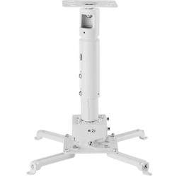 Кронштейн для проектора Wize PRG11A белый макс.35кг потолочный поворотно-выдвижной и наклонный (102134)