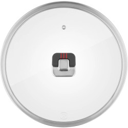 Крышка/ Крышка Rondell Stripes RDA-1622 d=28см крыш.прозрачный руч.серая