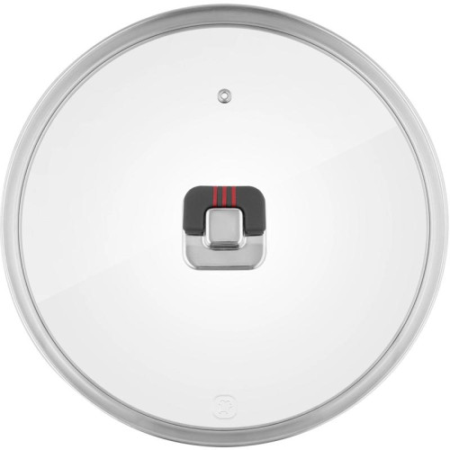 Крышка/ Крышка Rondell Stripes RDA-1622 d=28см крыш.прозрачный руч.серая