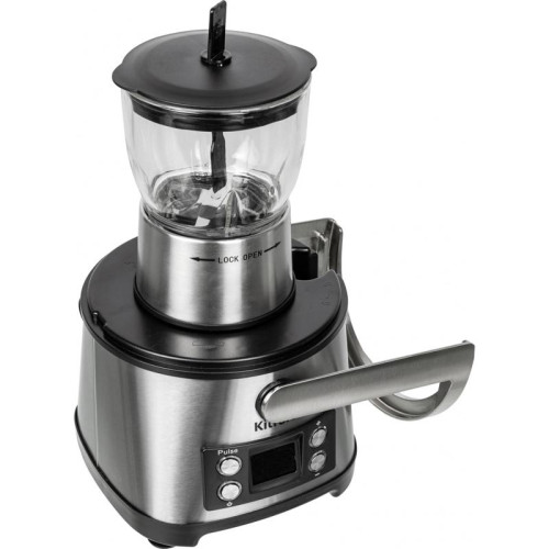 Кухонный комбайн Kitfort КТ-1395 800Вт серебристый/черный