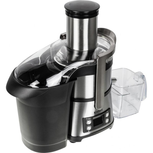 Кухонный комбайн Kitfort КТ-1395 800Вт серебристый/черный