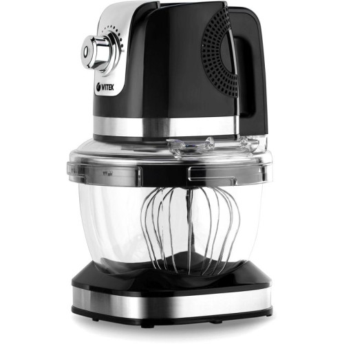 Кухонная машина Vitek VT-1434 планетар.вращ. 1000Вт черный
