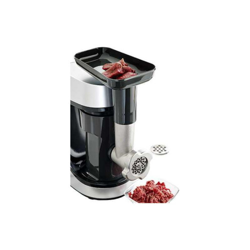 Кухонная машина Moulinex QA51AD10 планетар.вращ. 1100Вт серебристый/черный