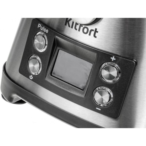 Кухонный комбайн Kitfort КТ-1395 800Вт серебристый/черный