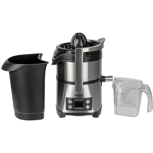 Кухонный комбайн Kitfort КТ-1395 800Вт серебристый/черный