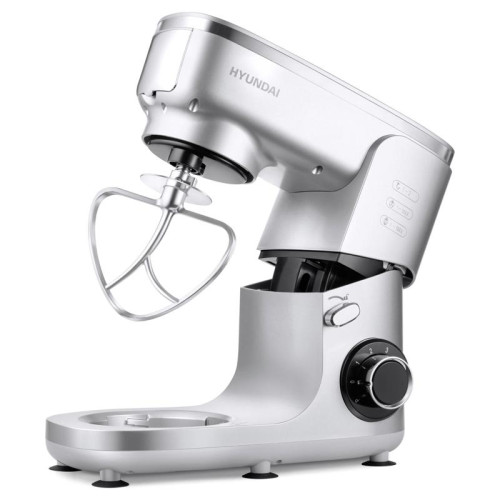 Кухонная машина Hyundai HYMS7651 планетар.вращ. 1400Вт серебристый