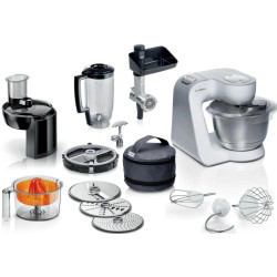 Кухонная машина Bosch MUM58251 планетар.вращ. 1000Вт белый/серый