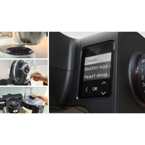 Кухонная машина Bosch MUMS6ZS17 планетар.вращ. 1600Вт черный
