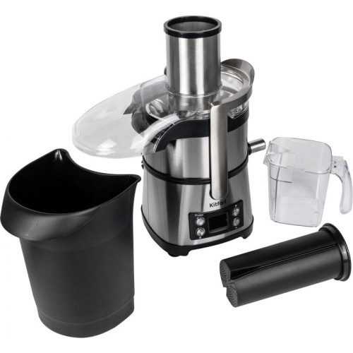 Кухонный комбайн Kitfort КТ-1395 800Вт серебристый/черный