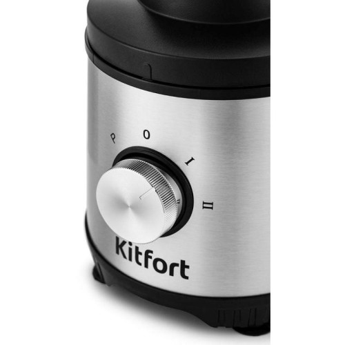 Кухонный комбайн Kitfort КТ-1386 400Вт серебристый/черный