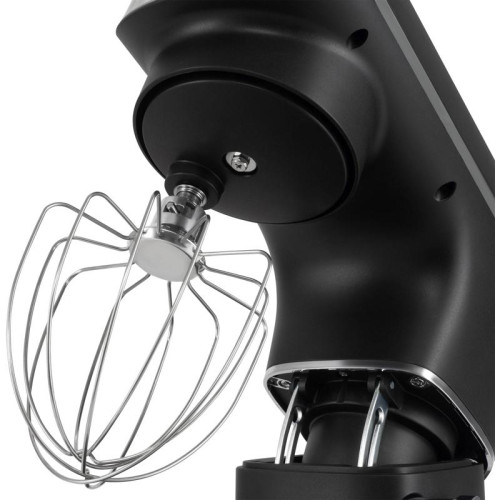 Кухонная машина Hyundai HYM-S8591 планетар.вращ. 1500Вт черный/серебристый