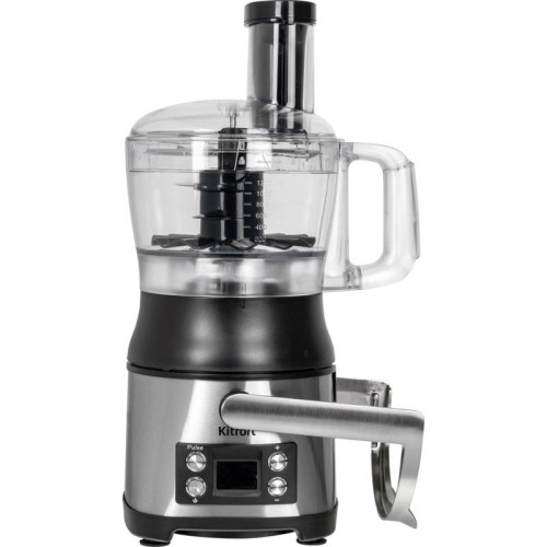 Кухонный комбайн Kitfort КТ-1395 800Вт серебристый/черный