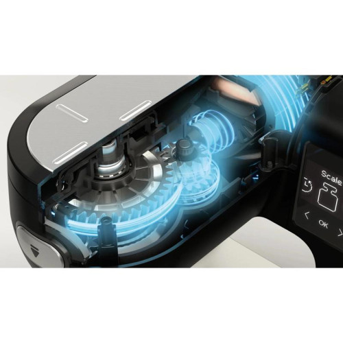 Кухонная машина Bosch MUMS6ZS17 планетар.вращ. 1600Вт черный