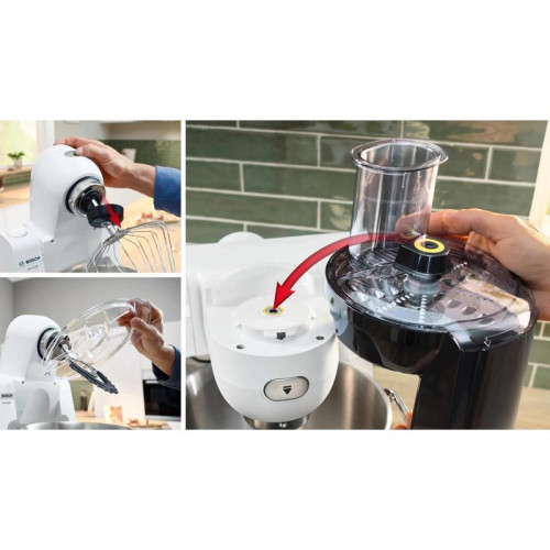 Кухонная машина Bosch MUMS6EW00 планетар.вращ. 1600Вт белый