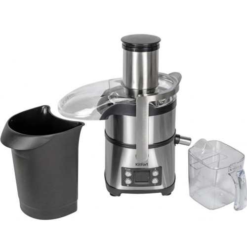 Кухонный комбайн Kitfort КТ-1395 800Вт серебристый/черный